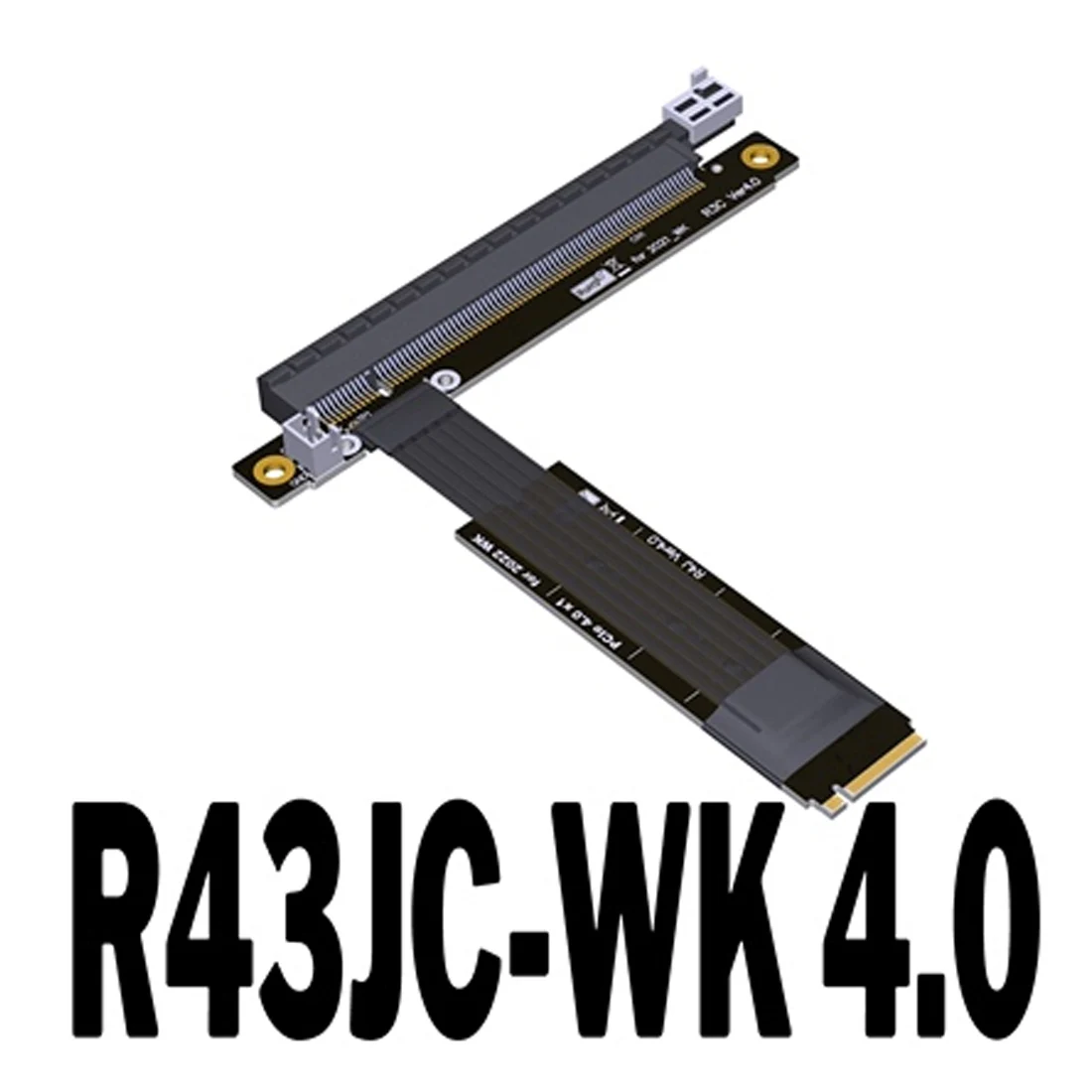 

Удлинитель PCIe4.0 x16 16 16G/bps на M.2 для видеокабеля NVMe без USB GPU/WK для карт A/N RTX3090 RX6800xt