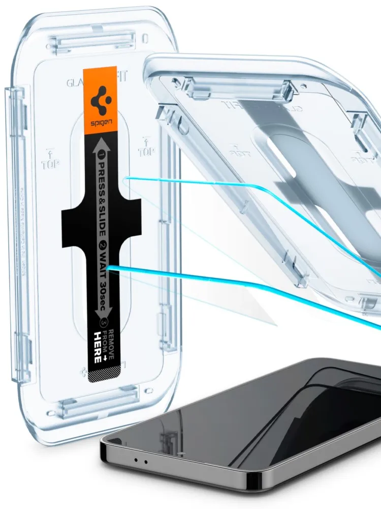 Spigen Glas.tR EZ Fit HD for Samsung Galaxy S25 Plus / S24 Plus Tempered Glass Screen Protector (2P)