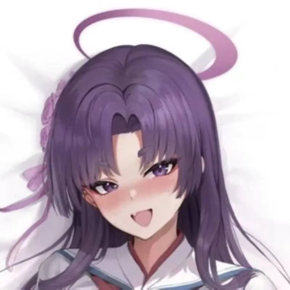 

Anime Japanese Blue Archive ユカ リ Sexy Dakimakura Cozy Pillow Cover Bedding Gifts RM