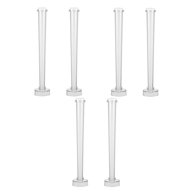

6 Pcs Candle Mold Jewelry Resin Molds Molds Tapered Candlesticks Candle Taper Emergency Candle Set