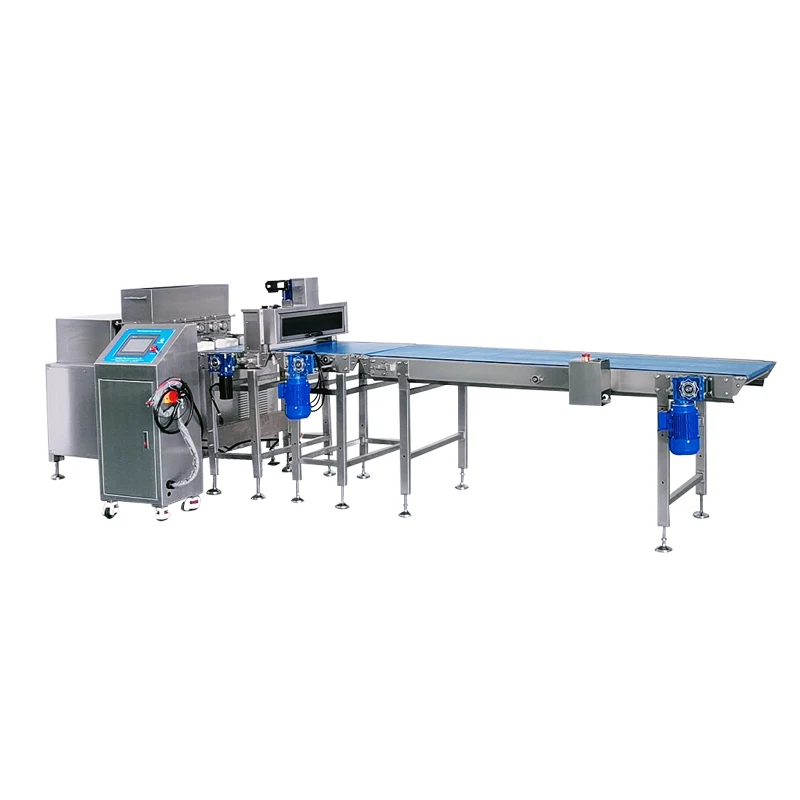 Papa small automatic P400 six rows Protein Bar Manufacturing Equipment/Marzipan Bar Making Machine