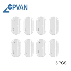 CPVAN-Door and Window Security Sensor, Sensor de Proteção, Detector, 433MHz, Smart Home Security, Door Alarm