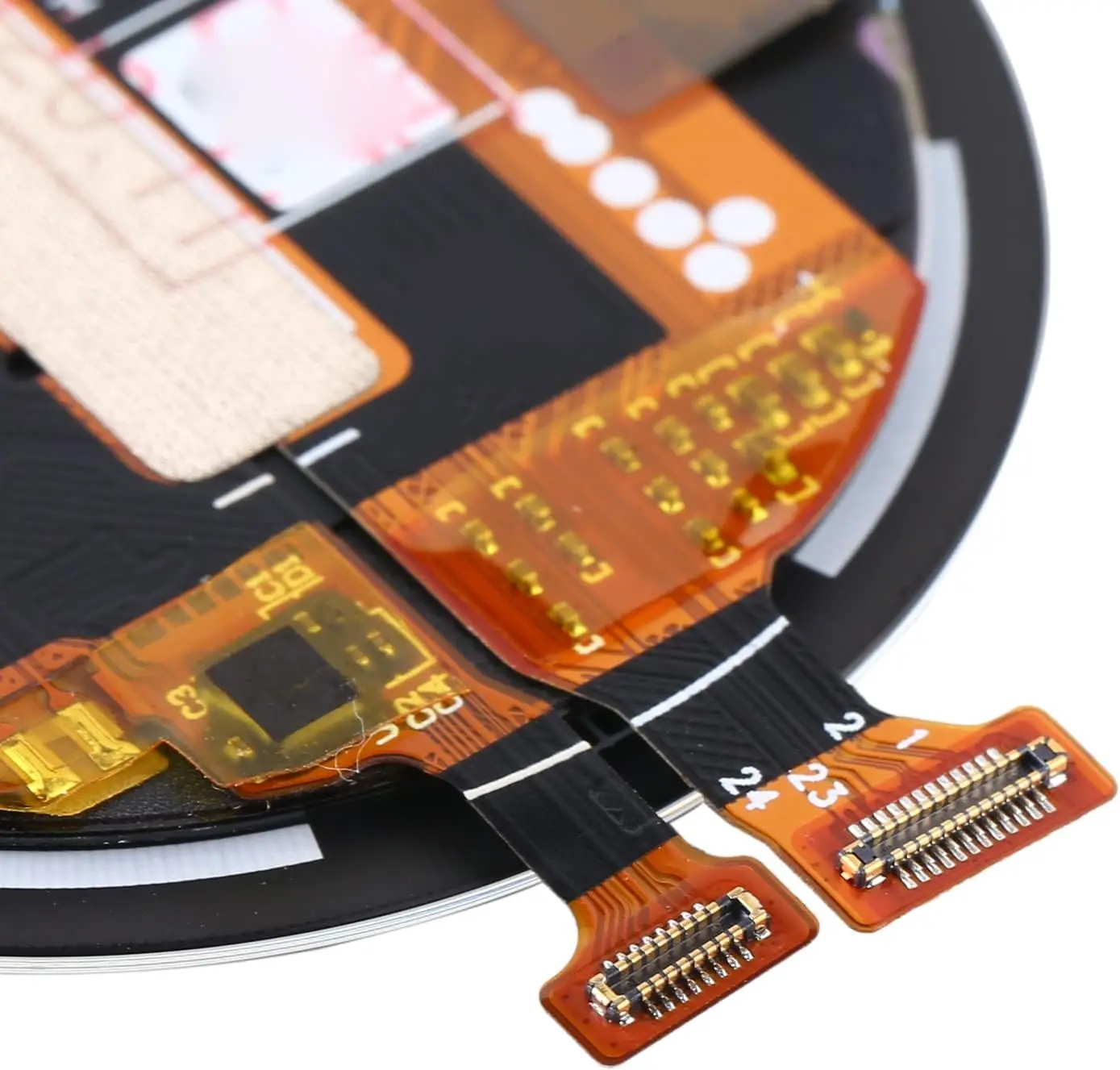 100% Test For Huawei GT2E LCD Display with frame GT2E HTC-B19 watch Touch Screen Digitizer Assembly Replacemeent