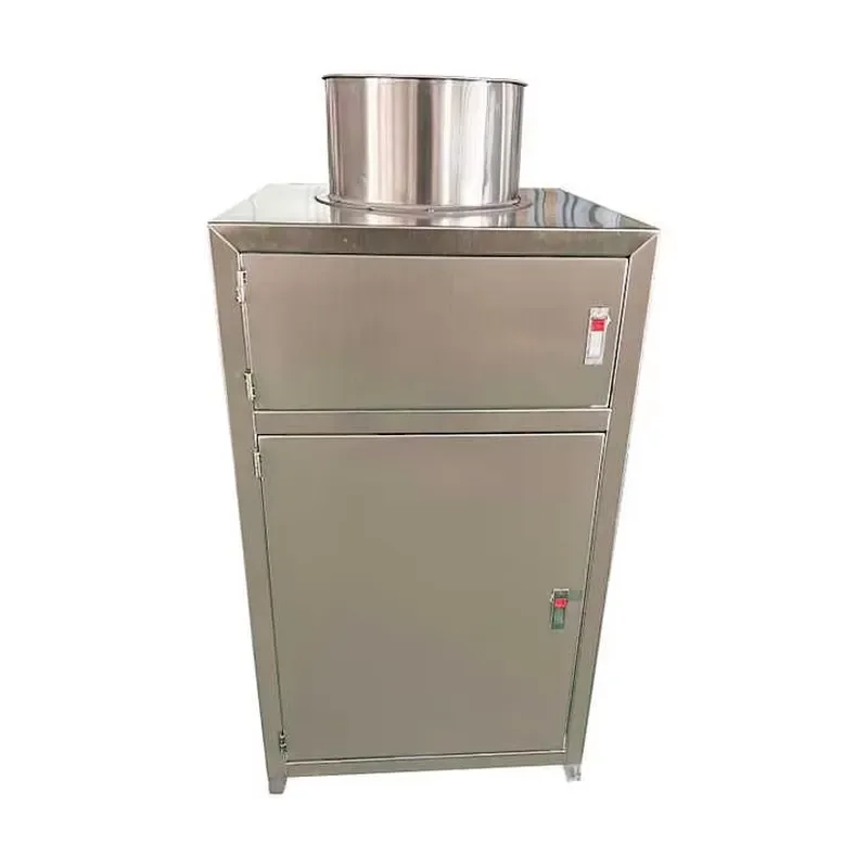 Professional Electric Cracking Garlic Peeler Big Capacity Industrial Automatic Onion Peeling Garlic Separating Machine