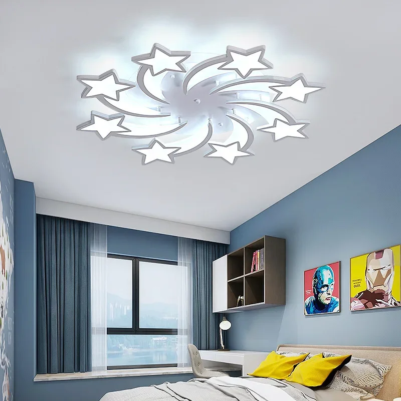 

Creative LED Acrylic Ceiling Chandelier Lamp For Living Room Bedroom Remote/APP Support Home Indoor Decoration Lighting Fixtures