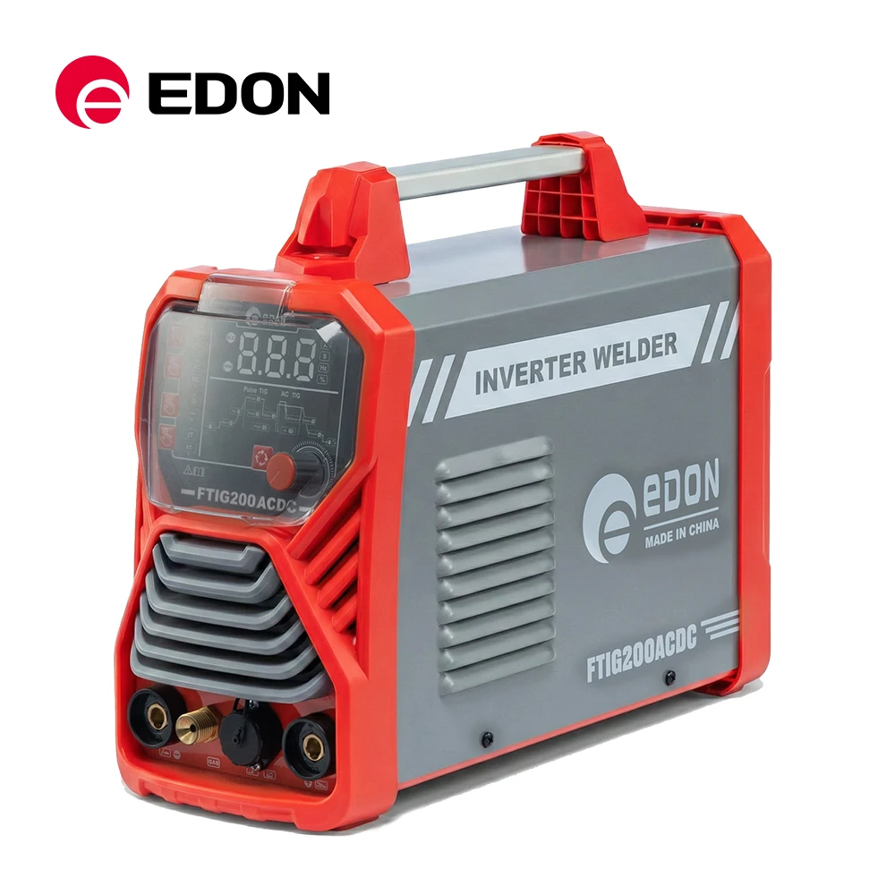 EDON Maquina De Soldar Inverter China Durable High Performance Single Phase Welding Tig Machine Ac Dc Pulse Welder