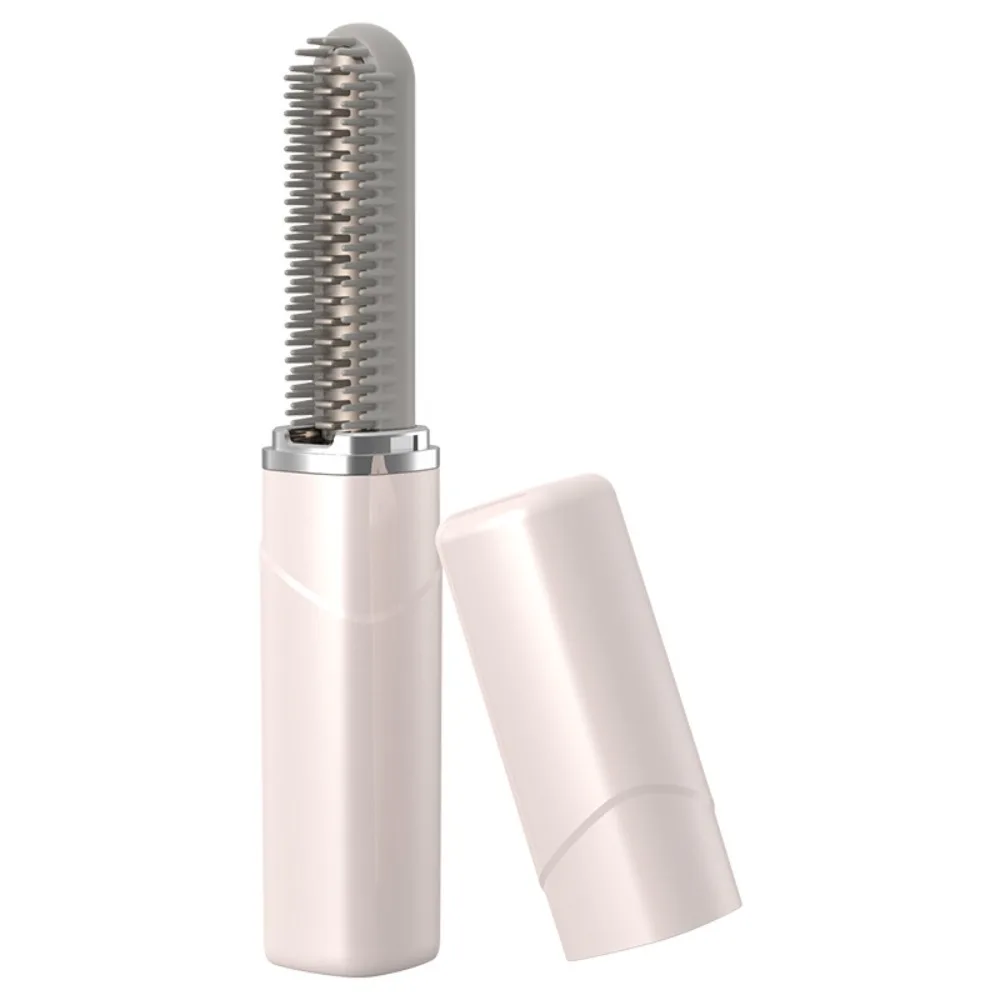USB Charging Wireless Bangs Comb Fast Heating Cordless Mini Straight Hair Brush Pocket Frizz-Free Bangs Curling Iron Blowout