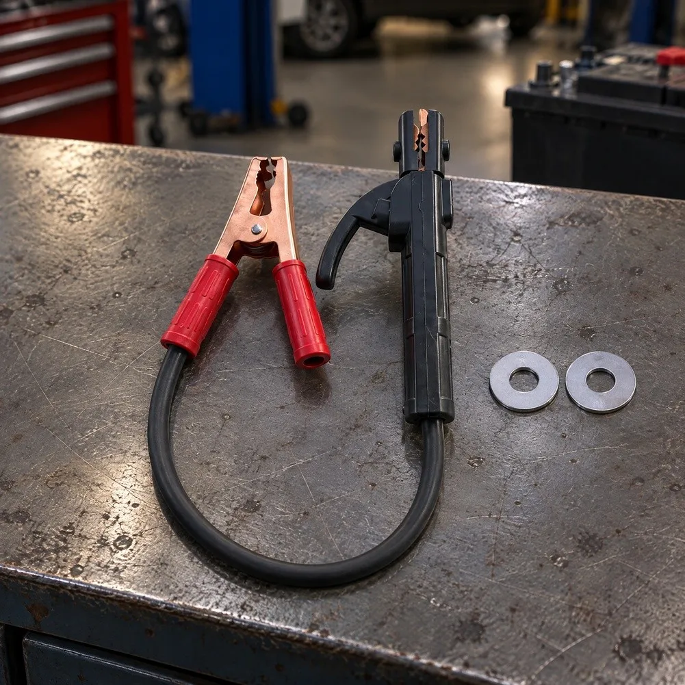 Car Battery Terminal Pile Head Repair Pole Mold- Fixture Alligator-Clip For Automotive Lead- Rods Welding Tool Accessories