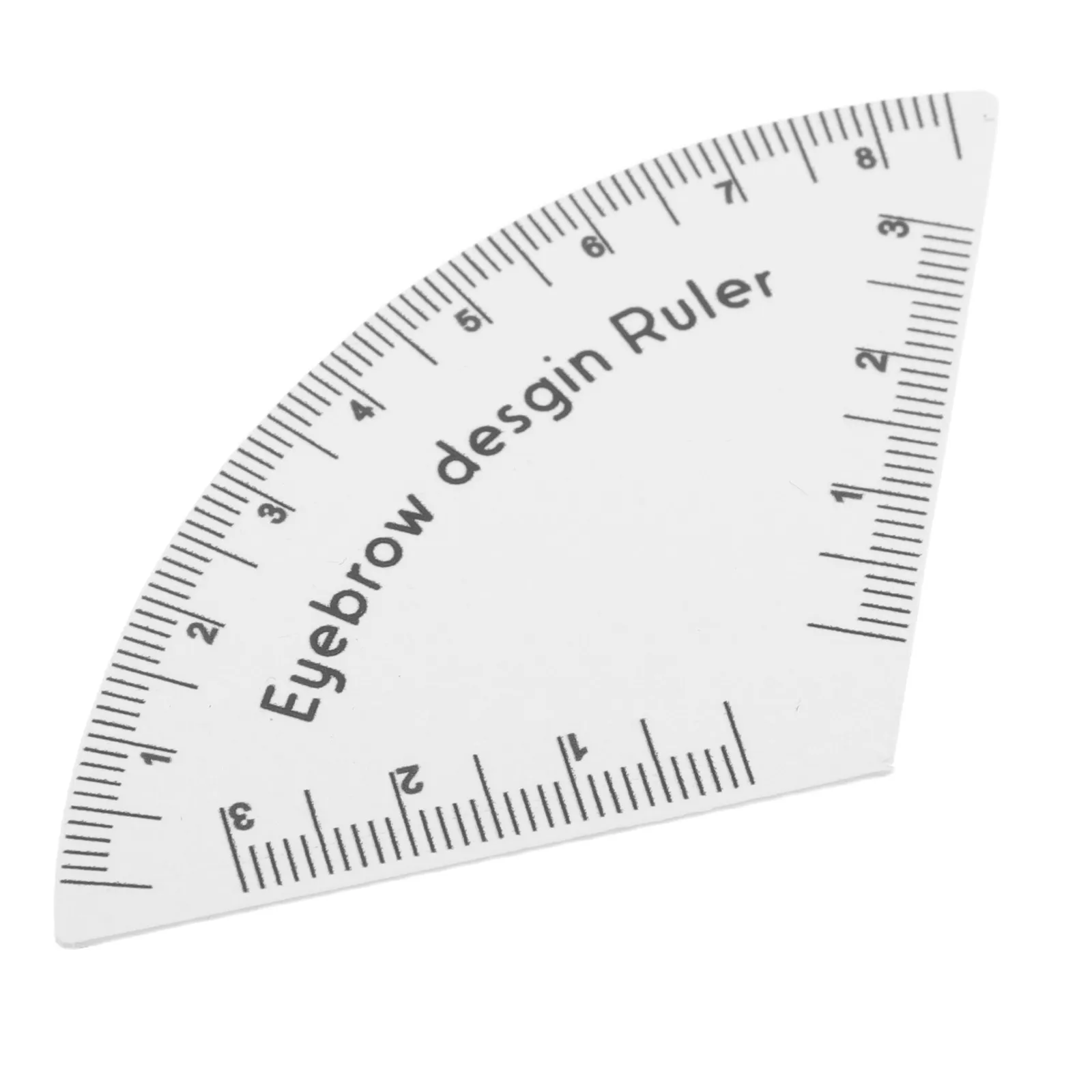 Eyebrow Ruler Stencil Eyebrow Measuring Tool Makeup Brow Symmetry Reusable Mapping Guide Daily Use Eye Brow Drawing Tool