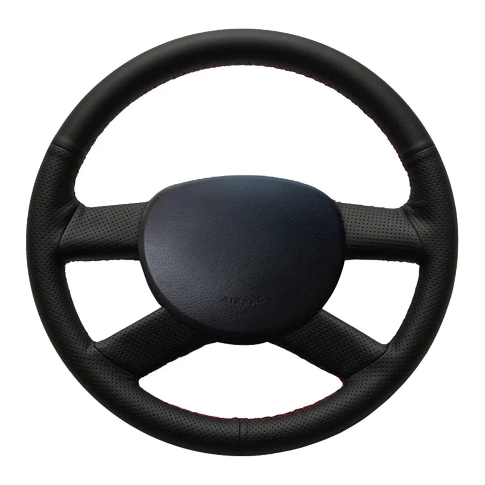 Customize DIY Micro Fiber Leather Car Steering Wheel Cover For Volkswagen VW Golf 5 (V) Touran 2003-2005 Polo FOX Car Interior