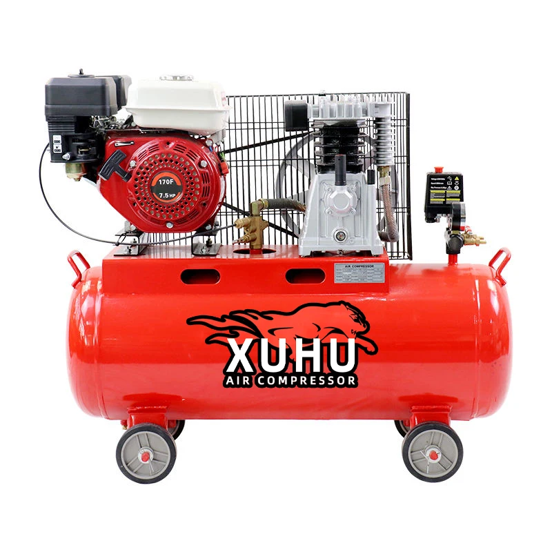 6.5HP 200L Engine Lubricated Piston Air Compressor - Wholesale High Quality Air-Cooled