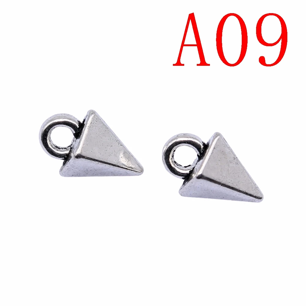 قلادة مدببة تجعيد والخرزات النهائية ، مكونات يدوية الصنع ، لوازم صنع المجوهرات ، إكسسوارات رجالية ، مصنوعة يدويًا