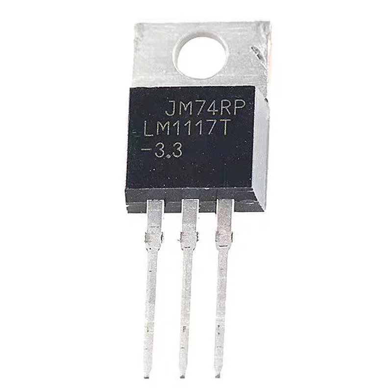 10PCS  LM1117T-3.3 LM1117-3.3 3.3V Linear/Voltage Regulator Chip Inline TO-220