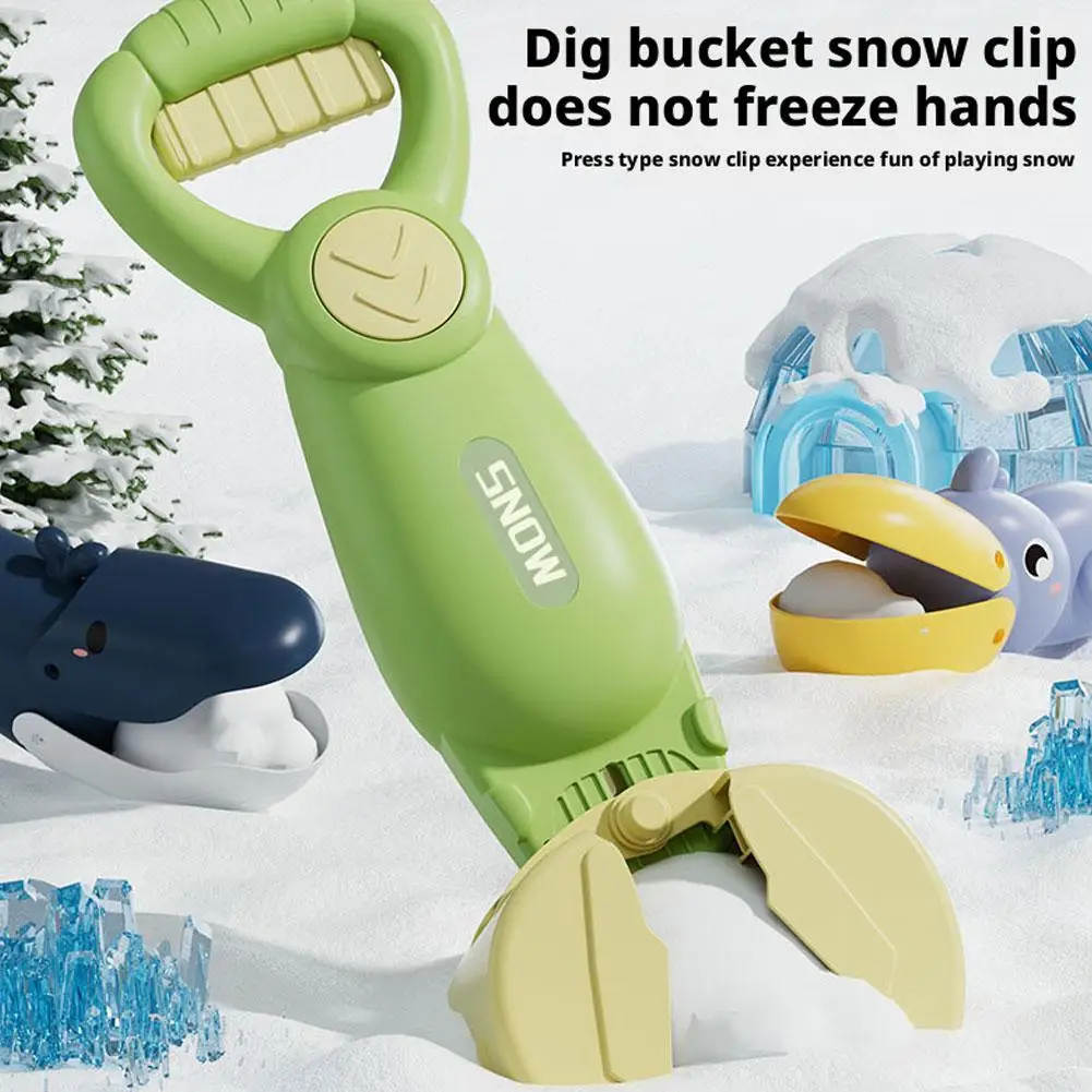 Giocattoli per creare palle di neve - Giocattolo invernale all'aperto rapido e facile per bambini e familiari - Attrezzatura per lotta con palle di neve da giardino, creatore di palle di sabbia da spiaggia