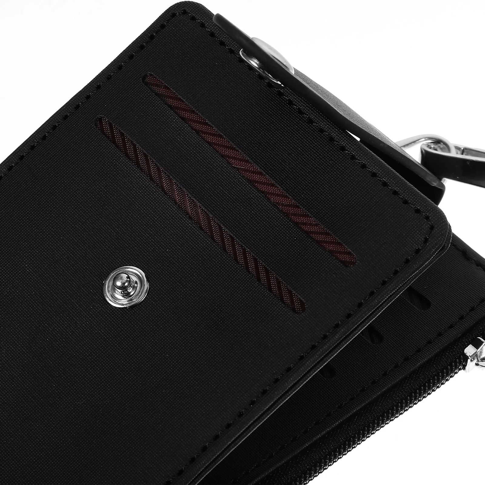 

ID Badge Holder with Lanyard Rope Student Card Sleeve Protector for School Work Name Tag Anti Scratch 1200X750X080CM Black Case