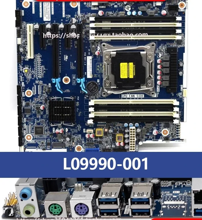 تستخدم لمحطة العمل HP Z4 G4 C422 2066 اللوحة الرئيسية 844783 L09990-L12125-001 601