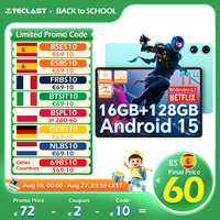 【New】 Teclast P50Ai 11 Inch 90Hz Tablet Pc Android 15 Ai Os (6Gb+10Gb Expansion)16Gb Ram 128Gb Lpddr5 7000Mah Allwinner A733-Ai Octa-Core 1280X800 Wifi-6 Bt 5.4