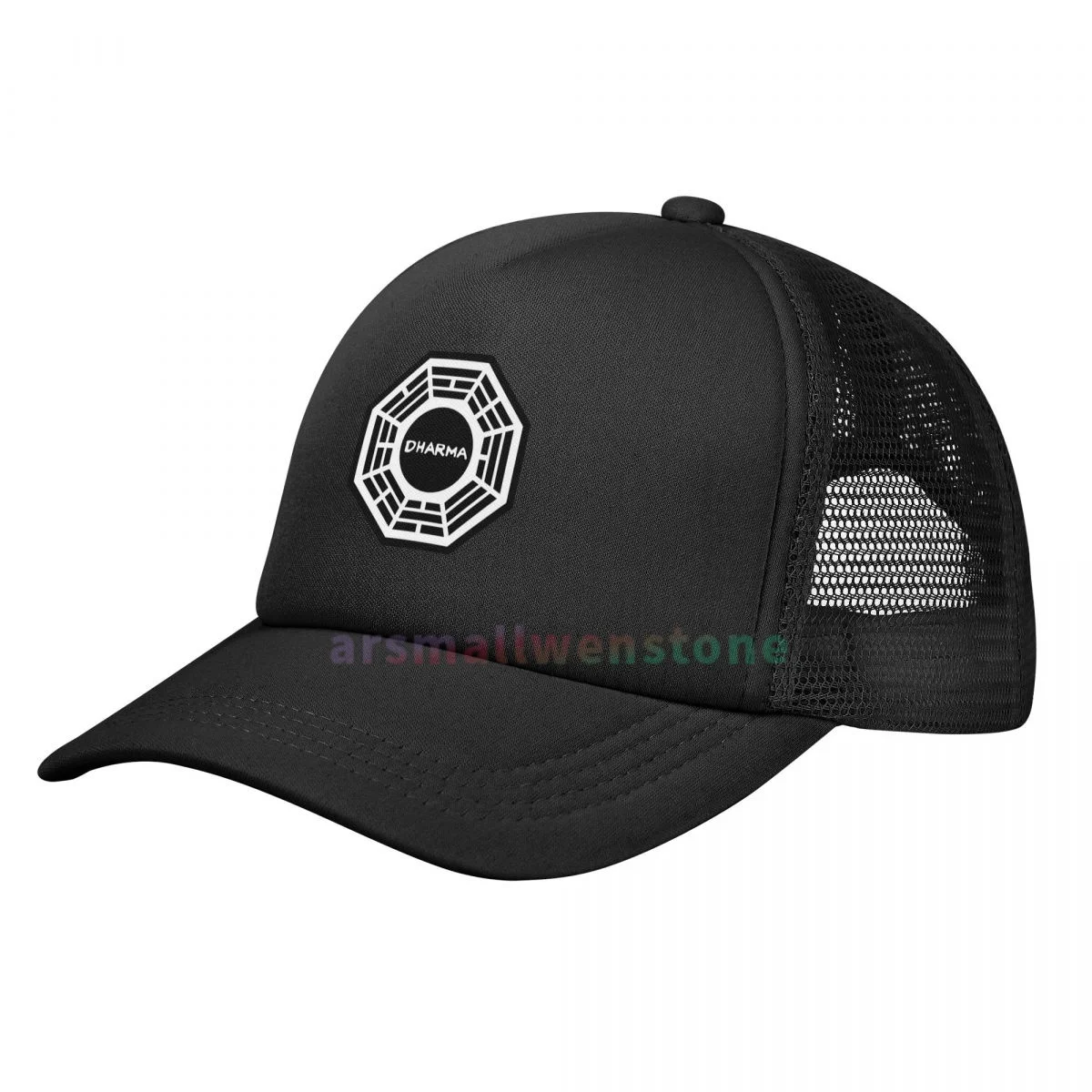 Dharma Initiative Logo (Lost TV Show) Unisex Adult Mesh Baseball Cap for Spring and Summer