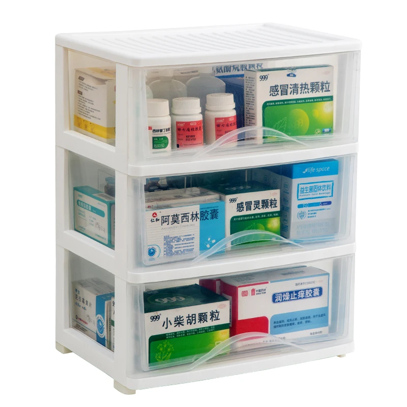 

Прозрачный пластиковый разборный шкаф для хранения с колесиками, экономия на доставке, прочный, многослойный, для дома, органайзер для лекарств