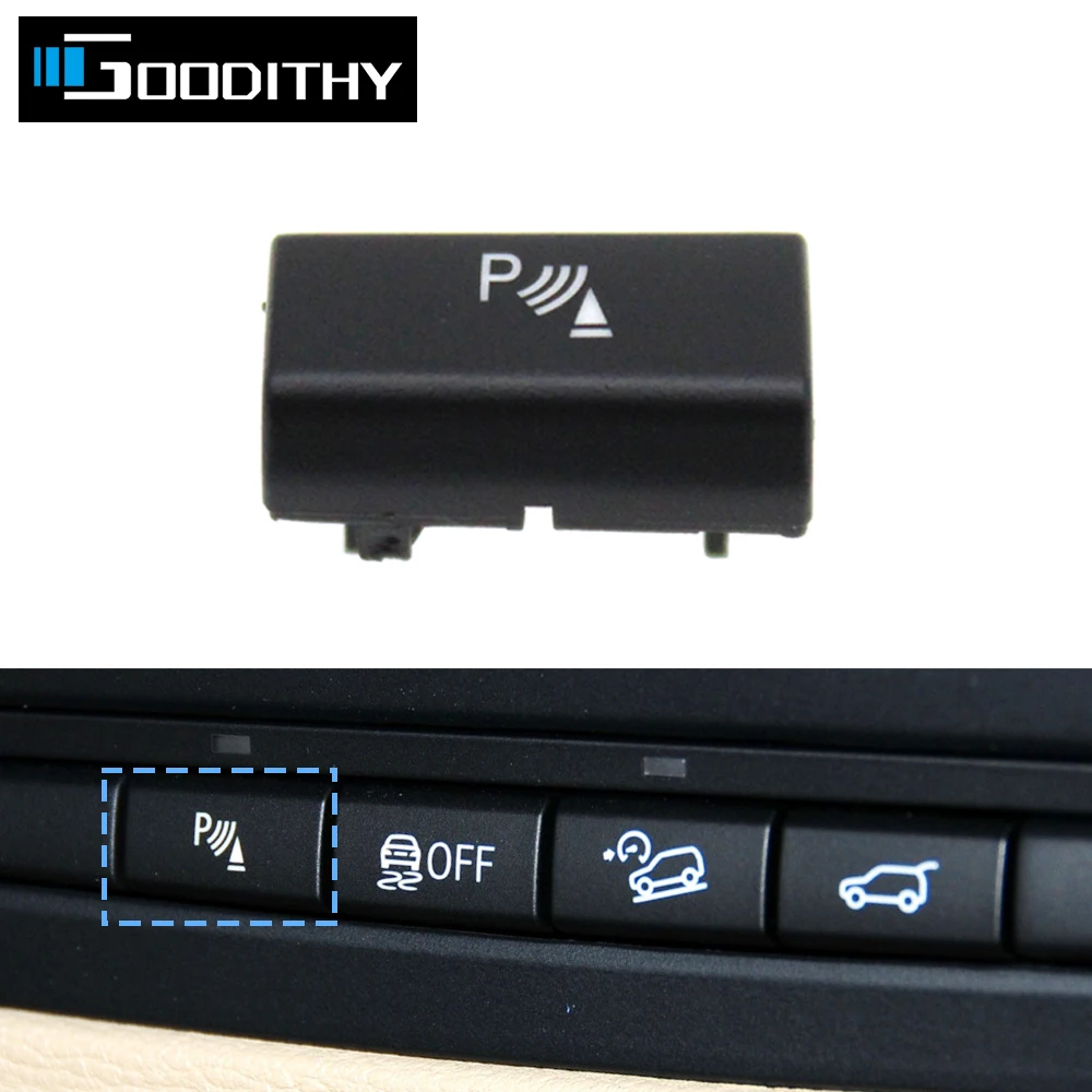 

Car Accessories Parking Radar Sensor Switch Button Cover Cap Replacement For BMW X5 X6 E70 E71 E72 61319202038 2007-2013