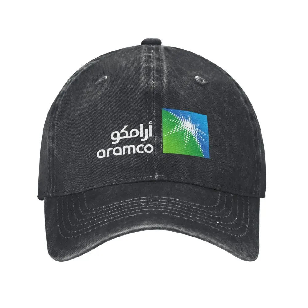 NEW Saudi Aramco Baseball Cap Men Women Snapback Trucker Fashion Mesh Hat Outdoor Sport Running Adjustable Gift