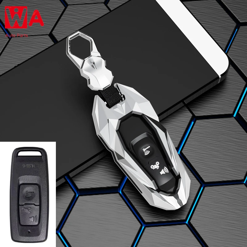 For Honda PCX 160 125 PCX125 PCX160 VISION SH350 ADV 150 350 2021 2022 Alloy Motorcycle Remote Key Cover Case Holder