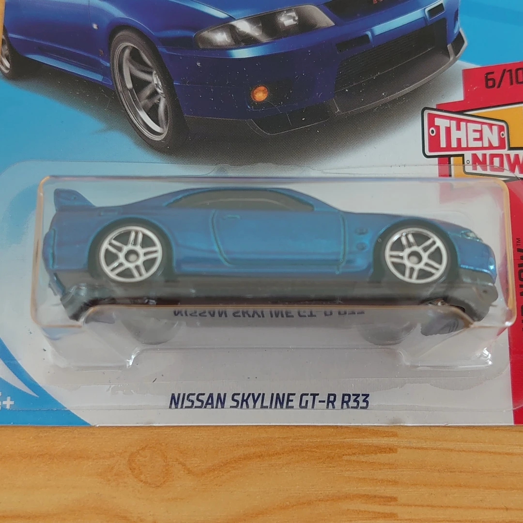 Hot Wheels 1:64 nissan SKYLINE GT-R R33 Collection of die-cast alloy model gifts