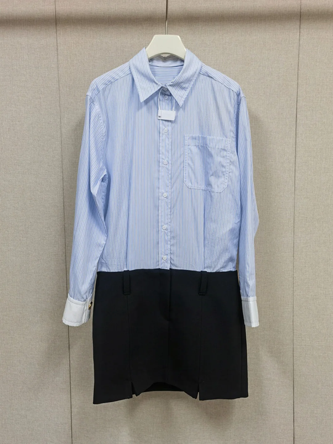 

Юбка Ele Cheered irt Dr Женская пригородная юбка с высокой талией Искусственная двухсекционная длинная свеч Slim Fit из дышащего хлопка B...