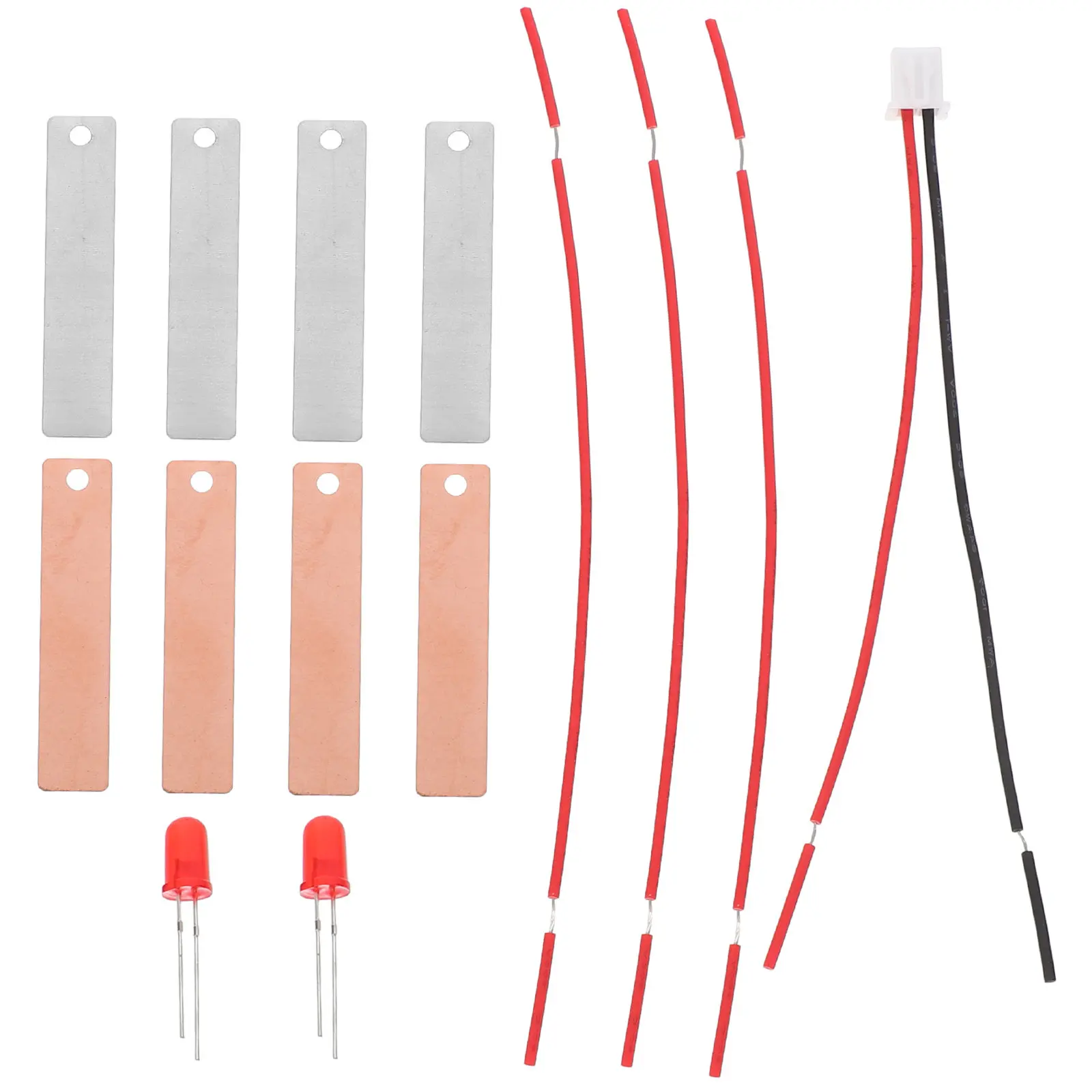 

2 Sets Fruit Science Experiment Kit Creative DIY Educational Project Potato Clock Circuit Learning Stem Electrical Kit