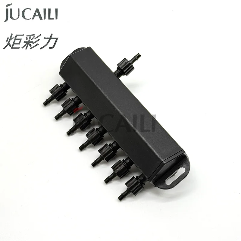 

JUCAILI Printer Buffer Bottle Filter for UV Ink Circulation Splitter Diverter for Epson XP600 4720 5113 Printhead