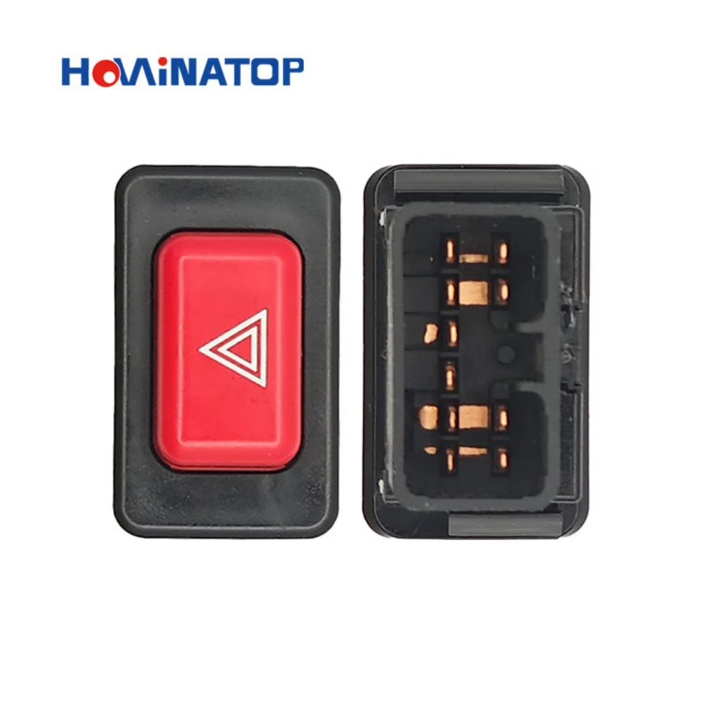 HOWINATOP MB652291 Hazard Warning Light Switch 10 Pin For Mitsubishi Pajero V31 V32 V33 V43 89-00 Montero 92-00 OEM Replacement