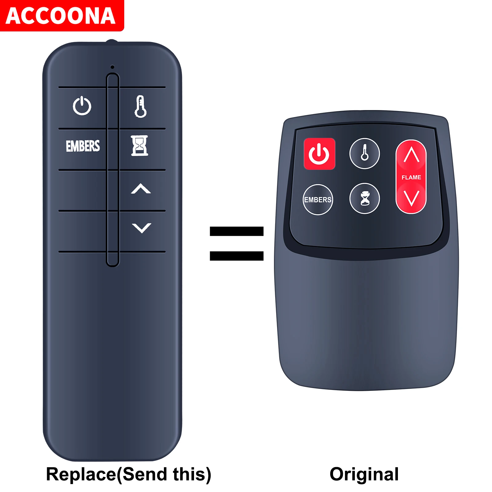 

Новый сменный пульт дистанционного управления для камина Twin Star ClassicFlame Dura Flame