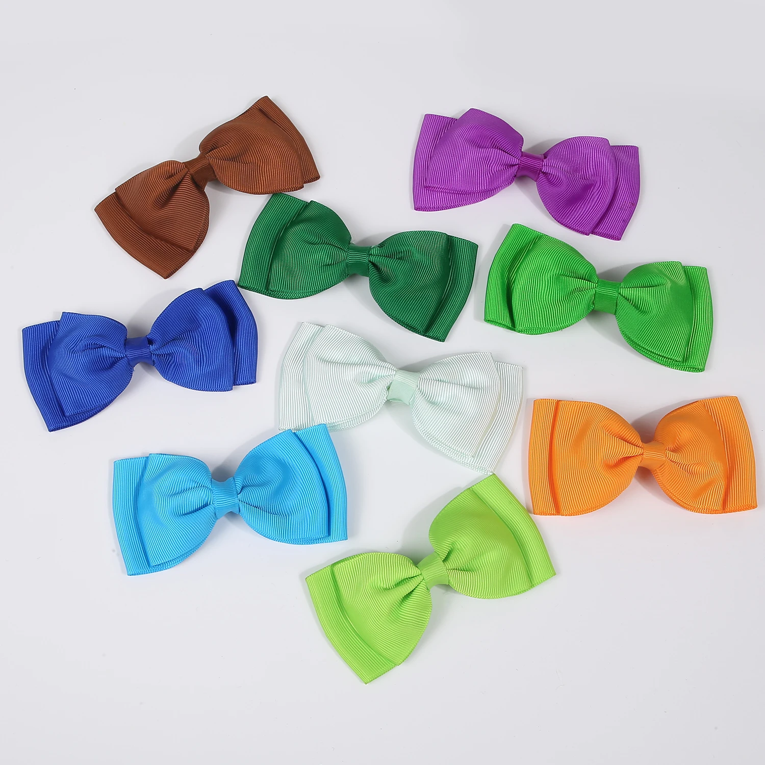 

20 шт. случайные цвета, атласный двухслойный галстук-бабочка, аксессуар для DIY, аксессуары для волос, одежда, подарочная сумка ручной работы, аксессуары для декора