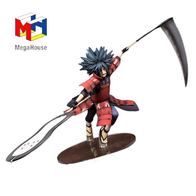 In Stock Naruto Uchiha Madara Anime Figure Original Megahouse G·E·M Ninja  World Wars Collection Model Boxed Ornament Figurine - AliExpress