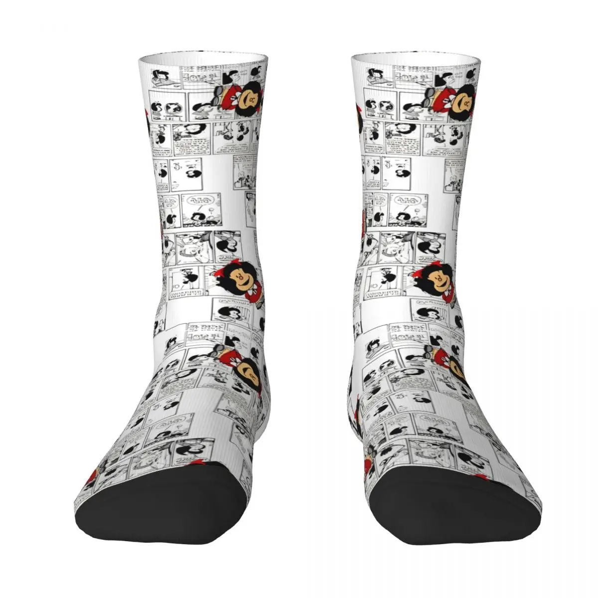 Mafalda Stockings Couple Popular comic Socks Warm Soft Trendy Socks Winter Climbing Non Slip Design Socks Gift Idea