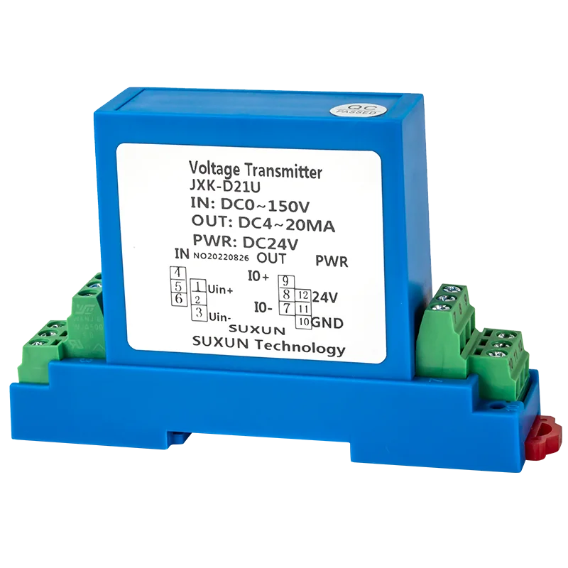 DC0-10A to 4-20mA 0-10V 0-5V 1-5V RS485 Current Sensor Transducer 1A 2A 3A 5A 6A 10A 35mm DIN Rail Current Transmitter Sensor