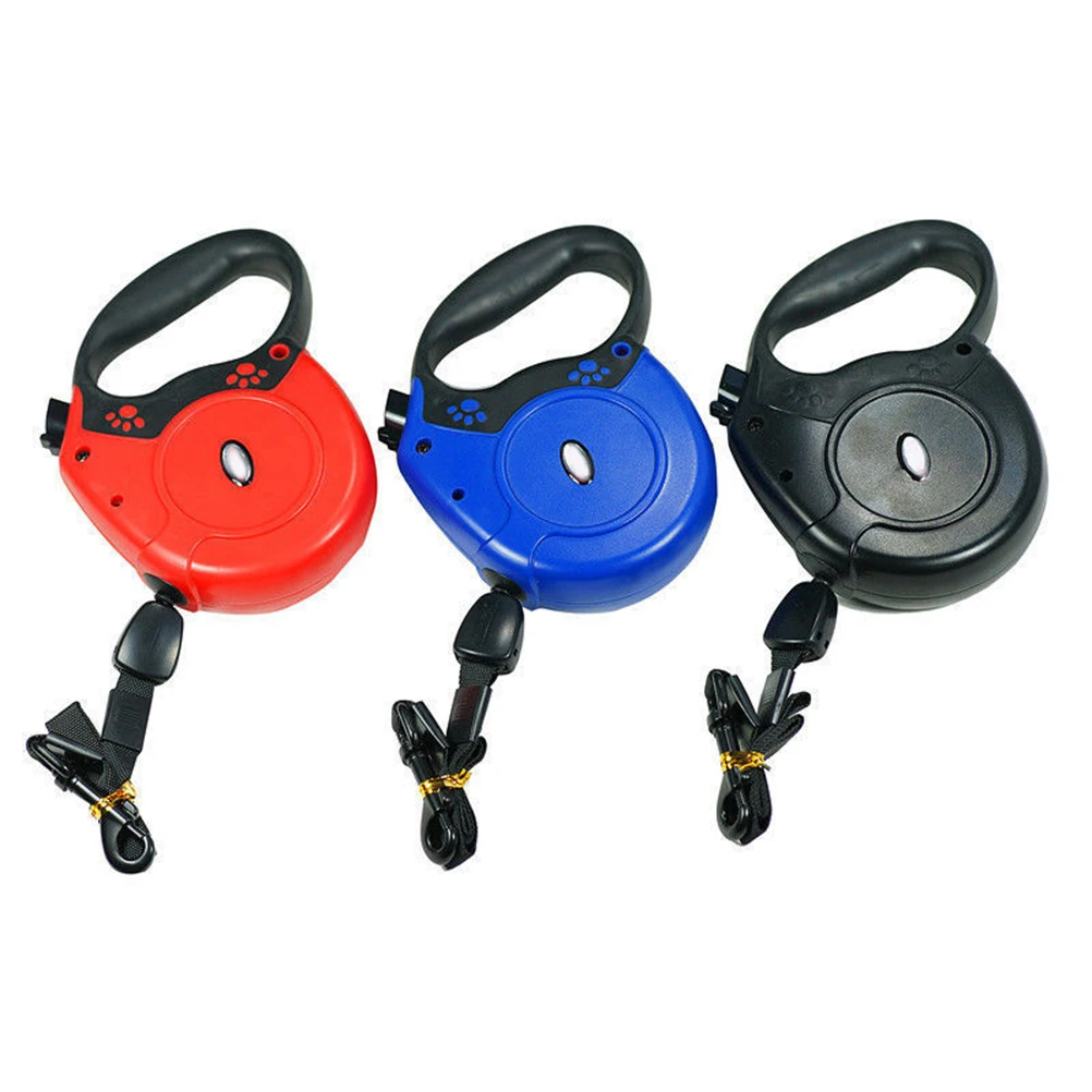 

Retractable Dog Leash 5M Medium Strong Ergonomic for Active Dogs Walk Party Lead Storage Control Chain Pet Supplies