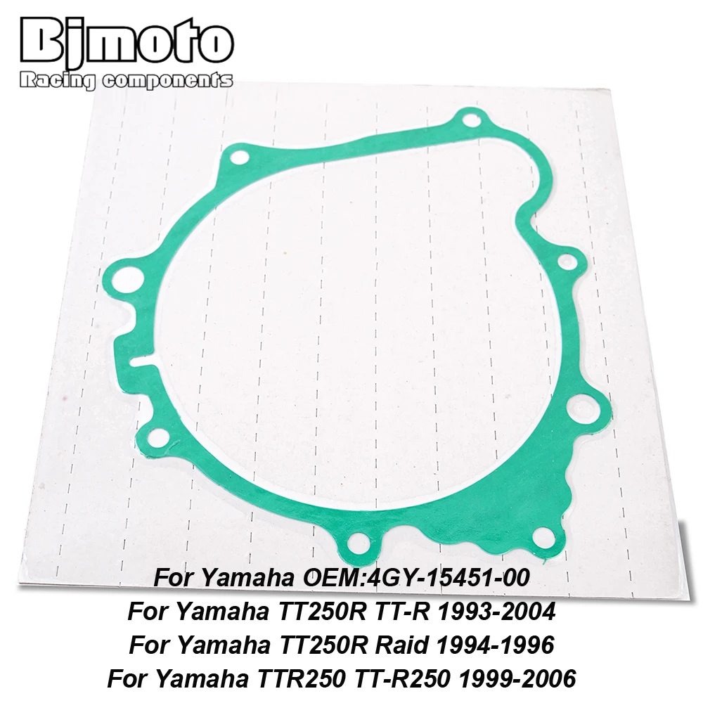 

Stator Magneto Generator Cover Gasket For Yamaha TT250R TT-R 1993-2004 TT 250 R Raid 1994-1996 TTR250 TT-R250 1999-2006