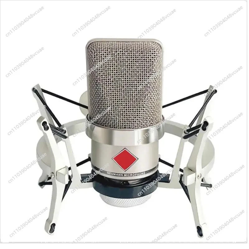 

For TLM 102 Large Diaphragm Cardioid Condenser Microphone XLR Wired Studio Microphone Vocals Metal Noise Cancelling Stage