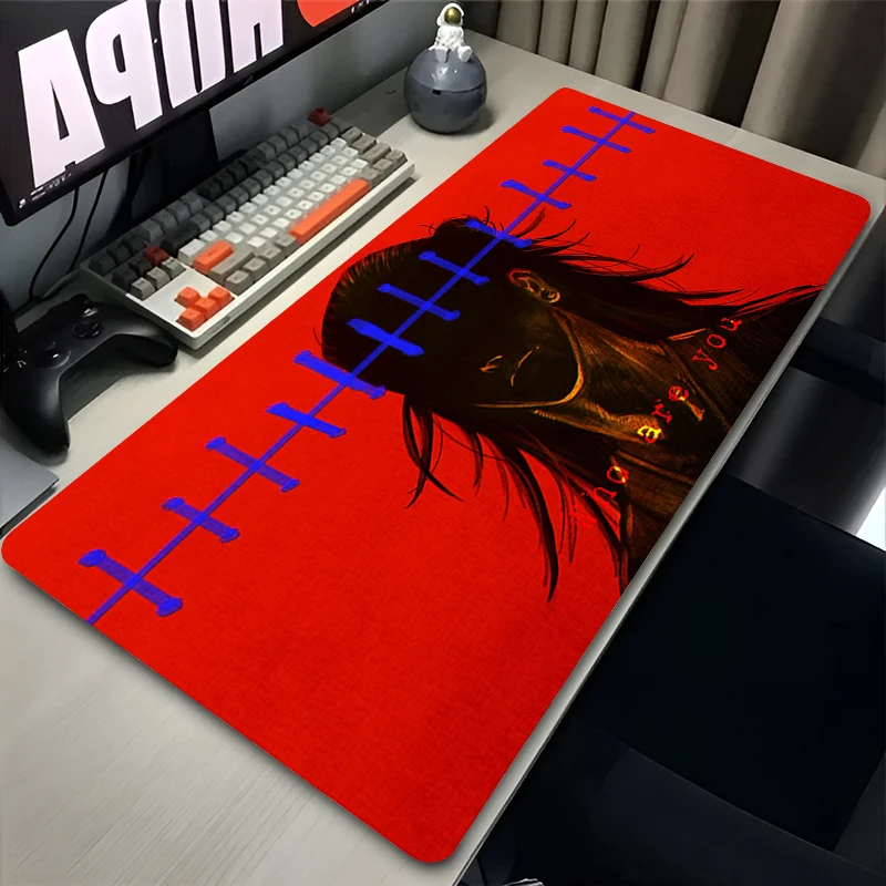 Large HD Mouse Pad Laptop Cool Anime Non Slip Keyboard Rug XXL J-jujutsu K-kaisen Mousepad PC Geto Suguru Gamer Cabinet Desk Mat