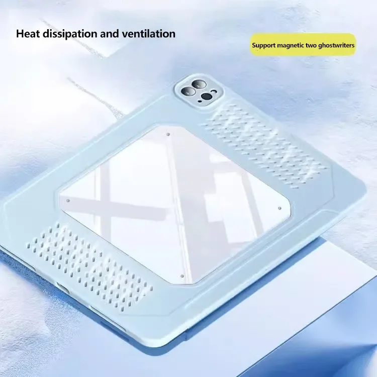 Heat Dissipation Breathable Acrylic Case For iPad Air13 2024 Pro 11 13 12.9 Air 11 6th 5 4 3Pro 2 1 10th 10.9 10.2 9.7 Mini 6