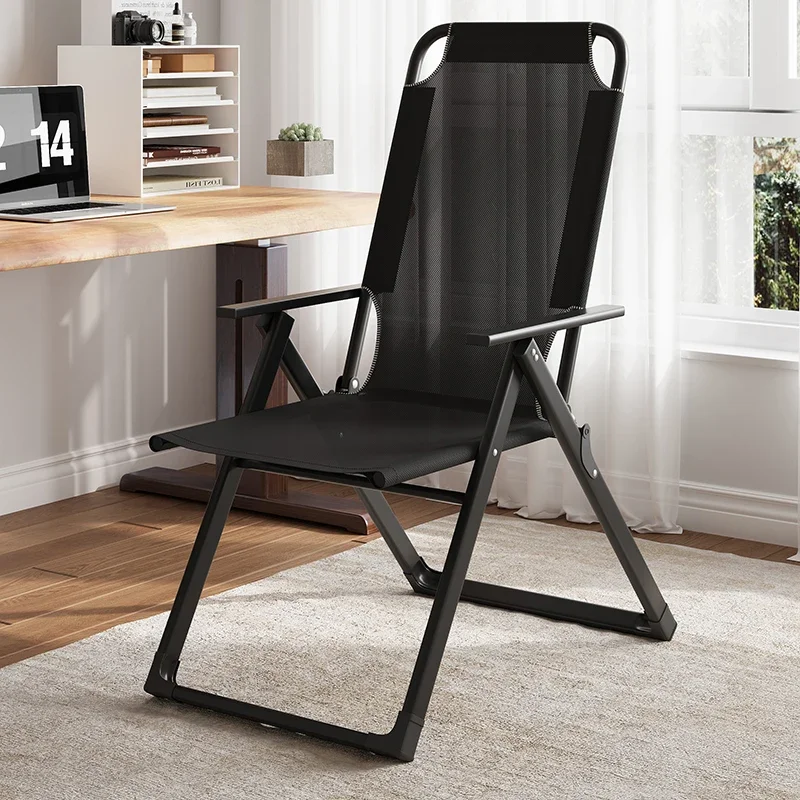 Foldable Recliner Chair for Office Nap Lazy Sofa Bed Ergonomic Computer Desk Chair Adjustable Lounge Chair for Hom Relaxation