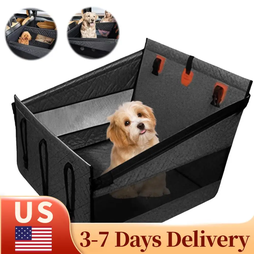 

Водонепроницаемый чехол-накидка для сиденья автомобиля для собак, нескользящий чехол-гамак для заднего сиденья для легковых автомобилей, грузовиков и внедорожников