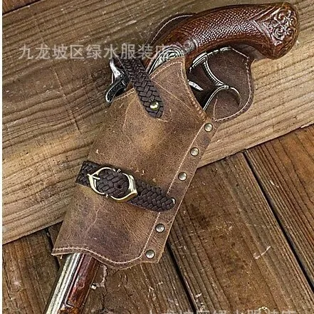Retro Punk Medieval Vintage Handmade Holster Without Gun
