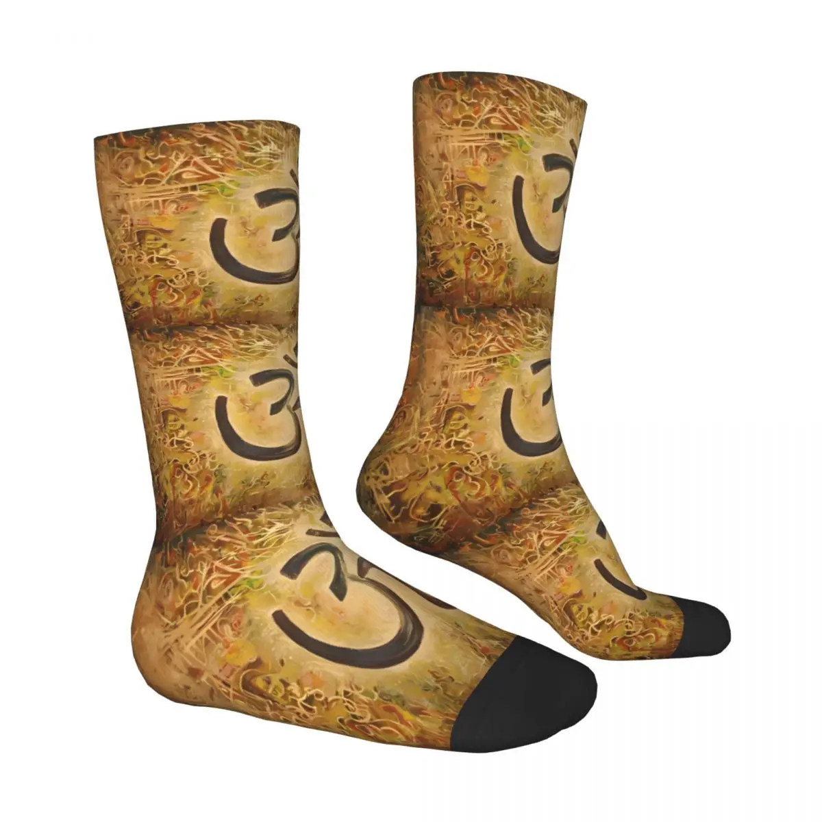 Buddhism Sock Printed Man Polyester