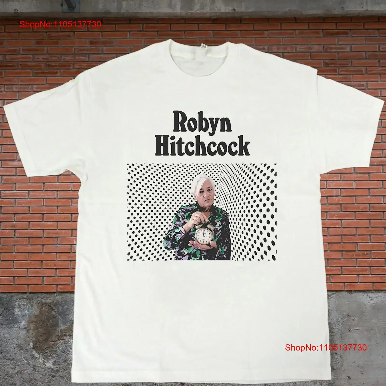 Robyn Hitchcock Live in Concert Tour T Shirt Full Size S 5XL vintage Washed Top For Everyday Wear Slightly Unisex graphic