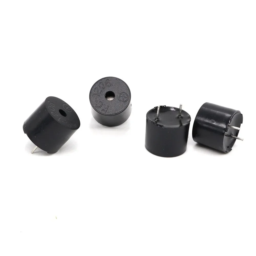 

50PCS KC1206 PASSIVE INTEGRATED BUZZER, 12095 HIGH TEMPERATURE BUZZER, 5V 42 OHM PITCH 6.5MM 2048HZ