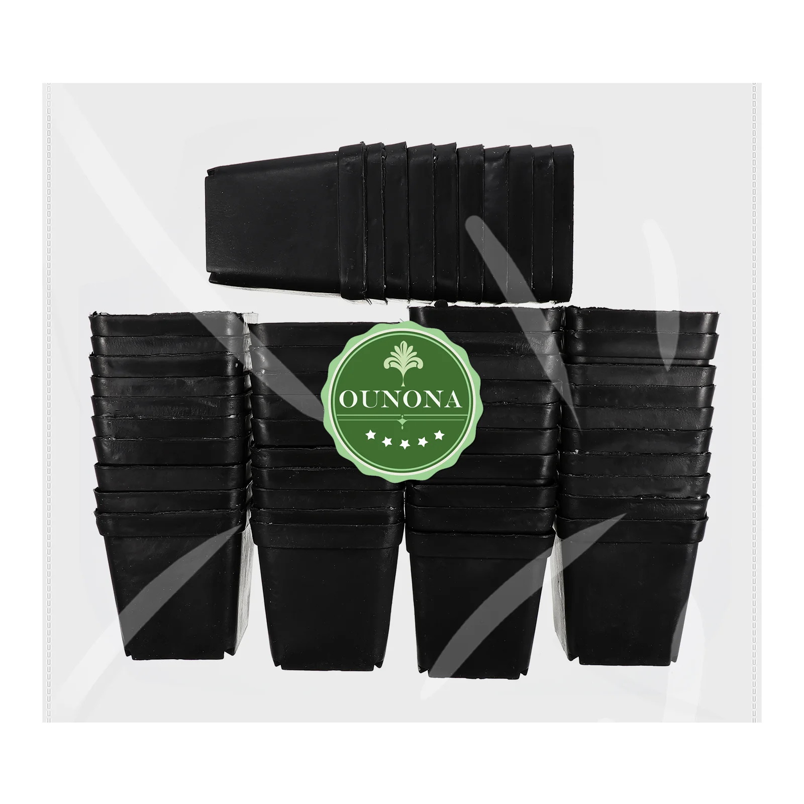 

50 Pcs Plant Pots Indoor Nursery Basin for Plants Outdoor Flower Seed Starter Small