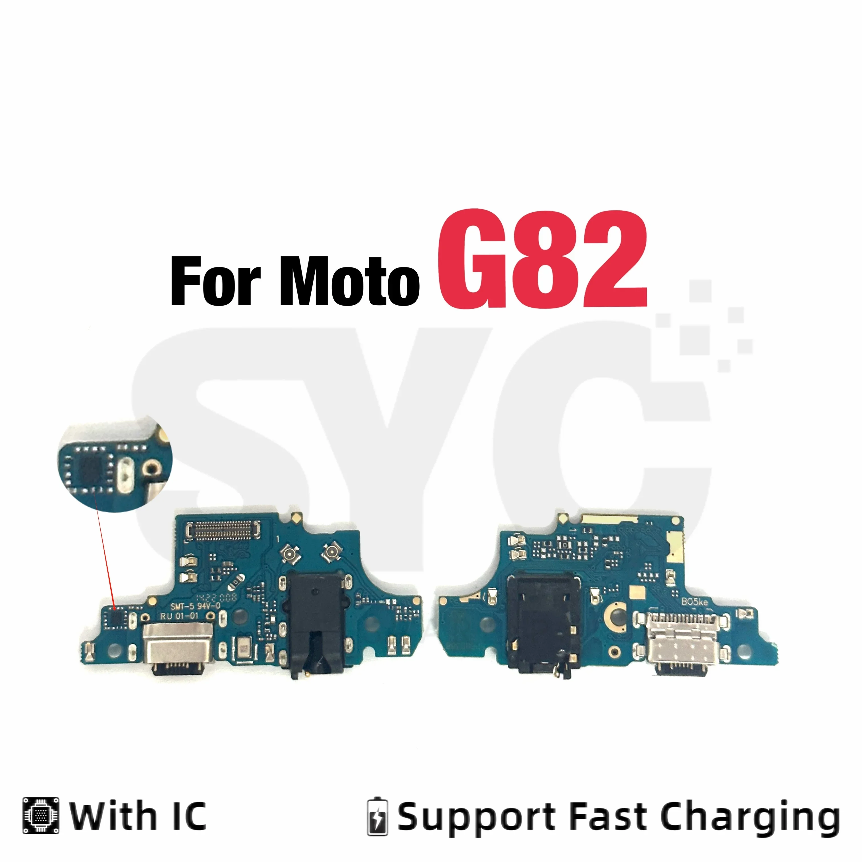 

SYC для Motorola Moto G82 USB-порт для зарядки, док-станция, разъем для зарядного устройства, гибкий кабель для зарядки