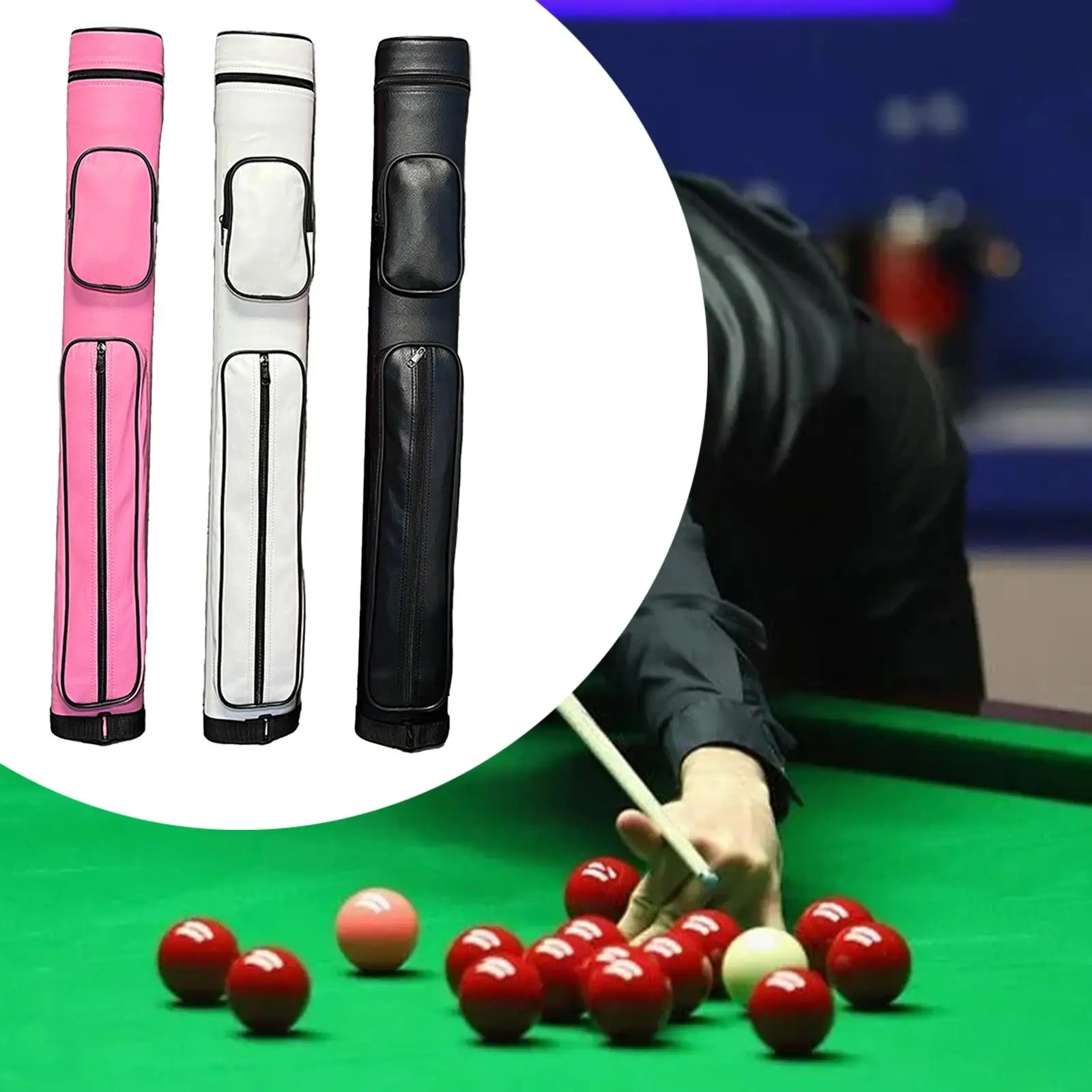 

Чехол для кия для бильярда 1/2, легкий чехол для хранения снукерного кия